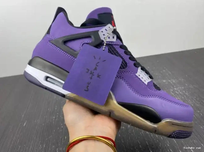 (FRIENDS SCOTT 4 TRAVIS LN4 RETRO JORDAN PURPLE FAMILY) AND 766296 0514
